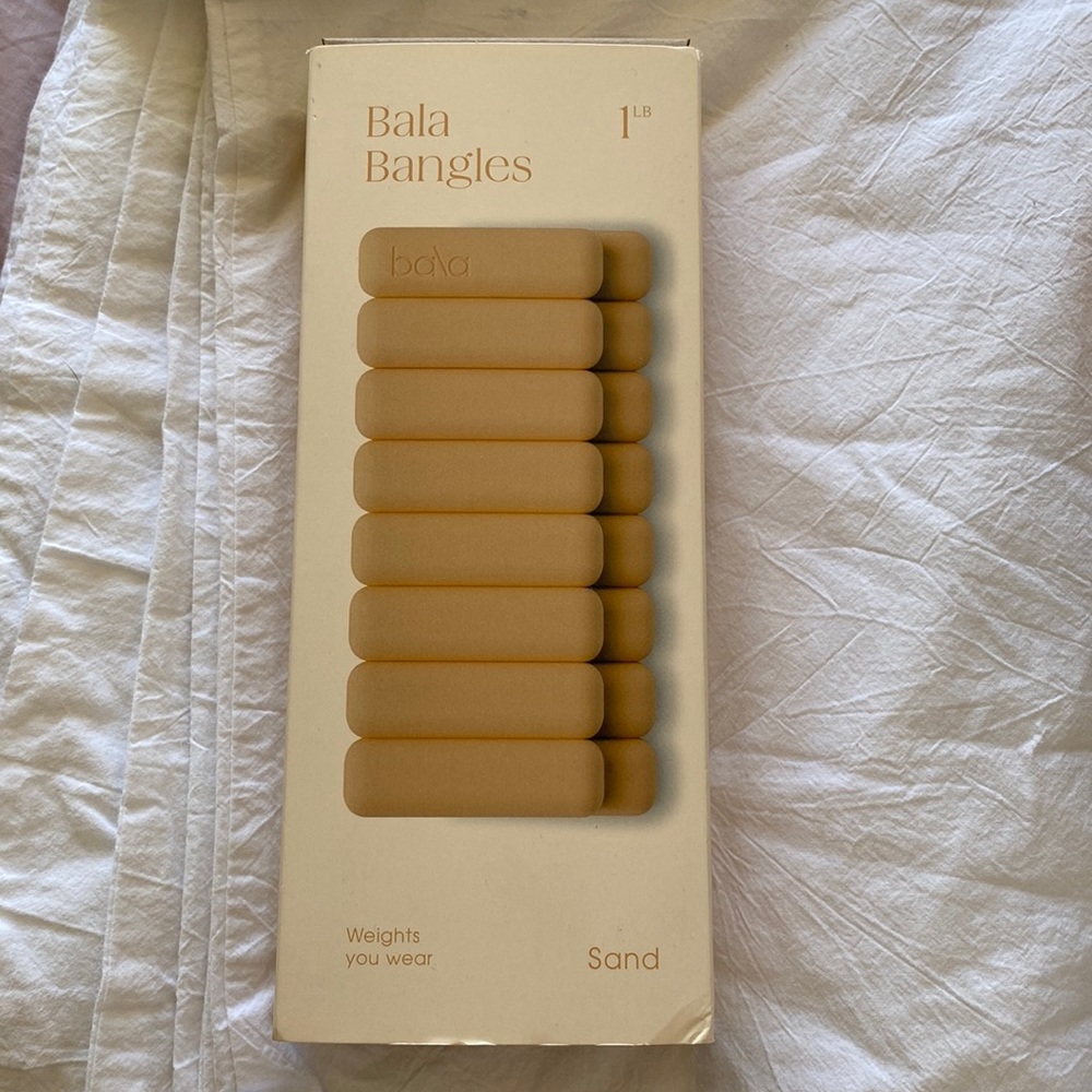 New In Box Sand Bala Bangles 1 lbs